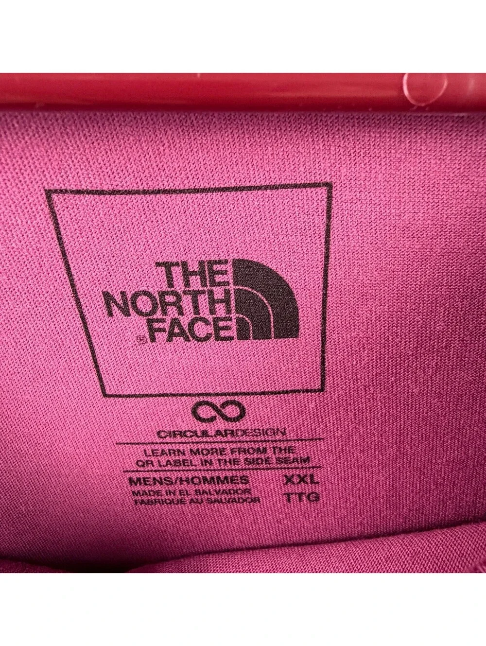 The North Face Men’s XXL Pink Oversized Short Sleeve T-Shirt NWOT